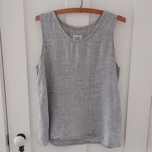 FLAX by Angelheart Striped Sleeveless Top